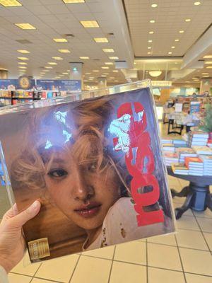 Got my rosé album : ) (it's behind the cash register so you have to ask staff)