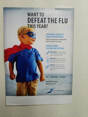 Flu advice