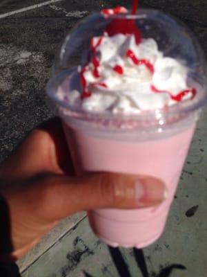 Strawberry banana smoothie