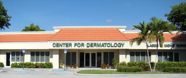 Center for Dermatology
 1480 N University Drive
 Coral Springs, Fl 33071