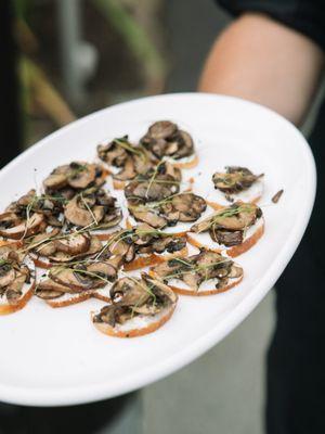 Mushroom Crostini