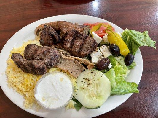 Mixed Grill Platter, lunch special