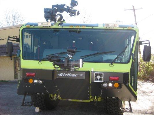 Bell-Fast Fire Protection - Filled a Halotron System on Crash Fire Truck