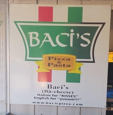 Baci's pizza