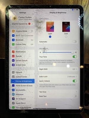 iPad screen repair