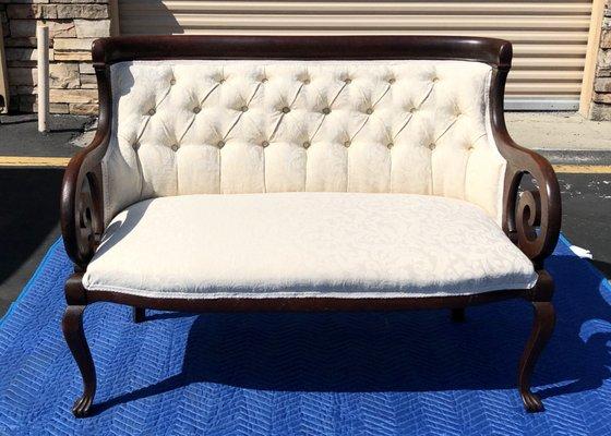 Antique love seat - May 2020