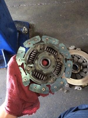 Clutch replacement