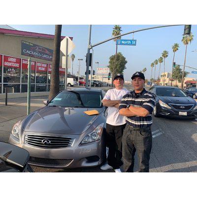 Genaro was a pleasure making a Deal with you enjoy your 2008 Infiniti G37 Sport