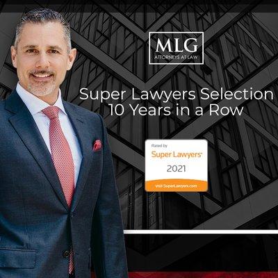 Super Lawyers 10 years in a row!