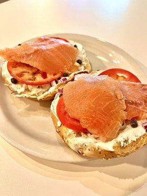 Smoked Salmon Bagel