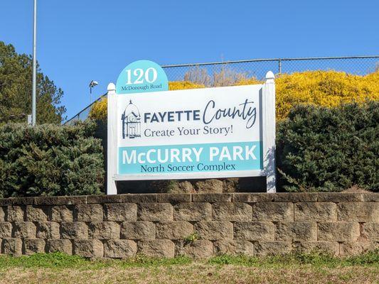 McCurry Park, Fayetteville