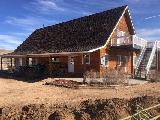 #3 AFTER pic-Gorgeous completed job. Shingles are Presidential TL Aged Bark. 
 Rancho Haven, NV 1/2018