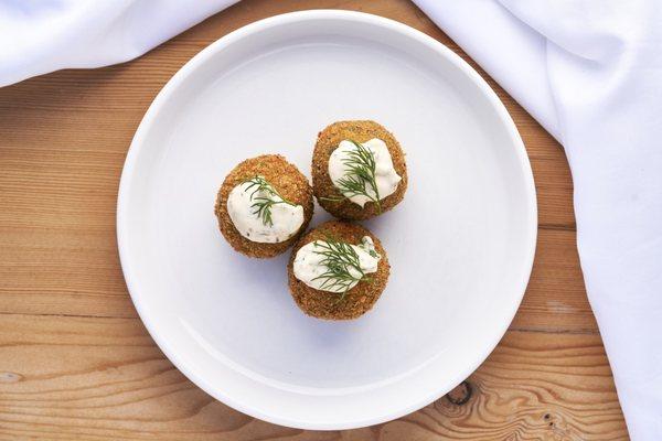 Saag Arancini