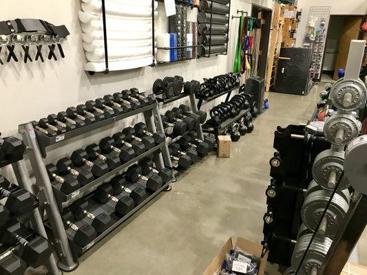 Variety of dumbbells!