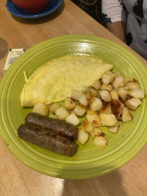 SAUSAGE & EGGS