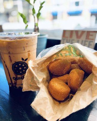 Tiger Milk Tea and Sugar Doughnuts (10)