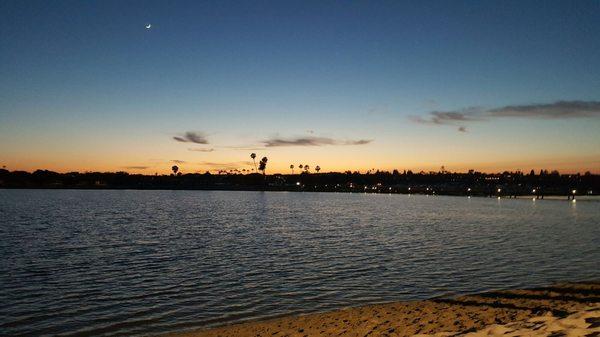 Sunset on the dunes (05/27/17)! #NewportBeach #BeerFestival #Picturesque