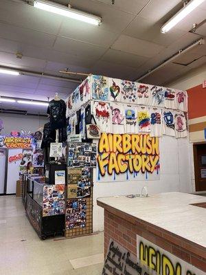 Airbrush Factory stall