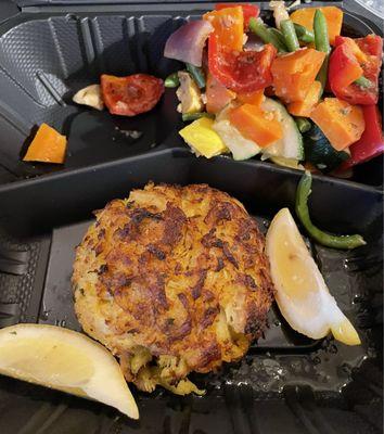 Crab Cake Platter