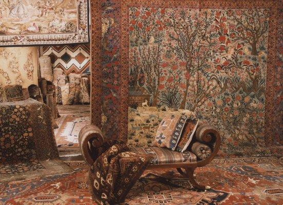 Nejad Oriental Rugs exquisite collection of investment quality antique rugs, kilims & tapestries