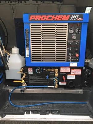 Pacific Steam in Portland using top rated commercial and residential steam cleaning equipment...