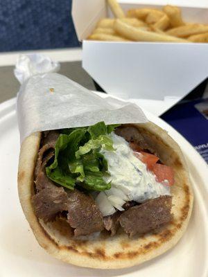 Beef & Lamb Gyro Platter