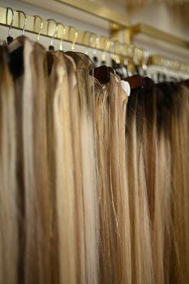 Now offering hair extensions! In-salon consultations are always recommended and available!