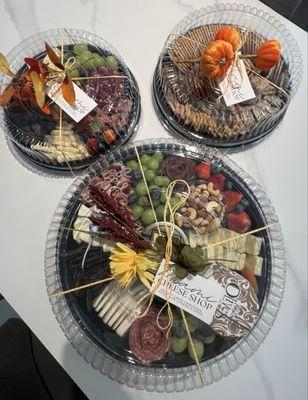 Catering cheese & charcuterie platters