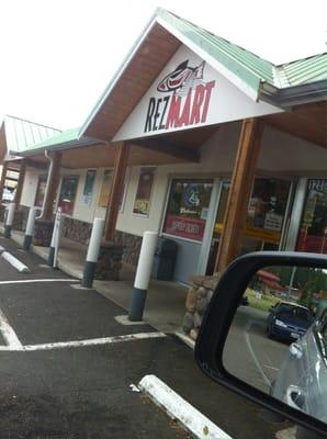 Front of the store