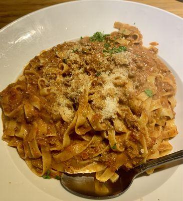 Tagliatele Bolognese Pasta Dinner