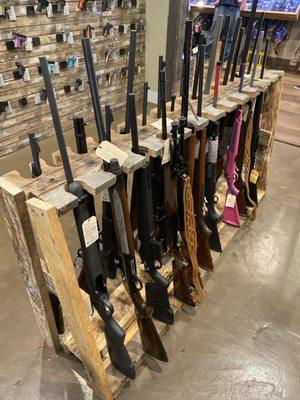 Shotguns n Rifle rack