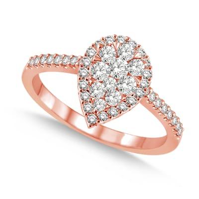 Rose Gold Diamond Ring