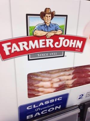 Great price on Farmer John bacon. 599 for 2 pounds