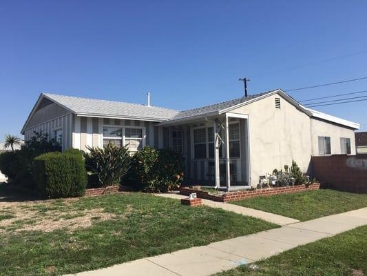 Gardena house before the remodel