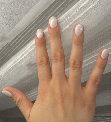 Most recent manicure - UV Gel with OPI gel polish