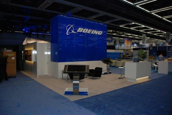 New 20' x 30' exhibit for Boeing