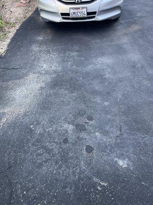 Fresh oil leak/drops on my driveway.