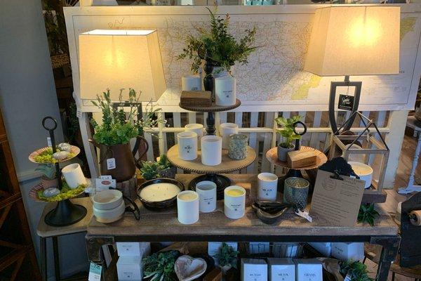 Locally made candles, oversize maps, and more!