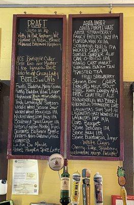 Drink list