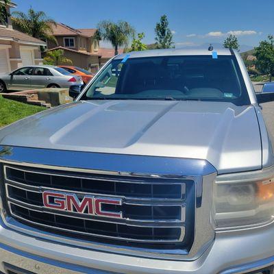 GMC front windshield replacement