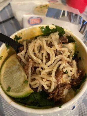 Shredded Beef Birria Ramen