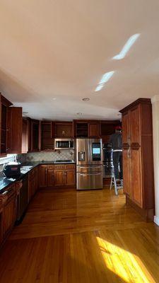 Cabinet refinishing