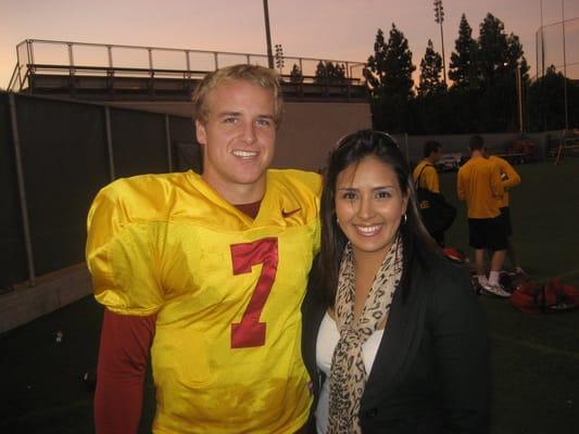 Yvonne & USC QB