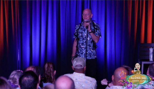 Hysterical and unapologetically funny standup comedy with Don Barnhart at the Aloha Ha Comedy Club in Hawaii.