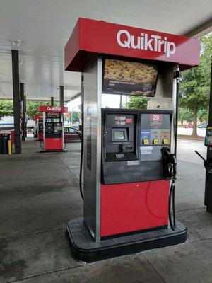 There are 24 pumps at this QT location.