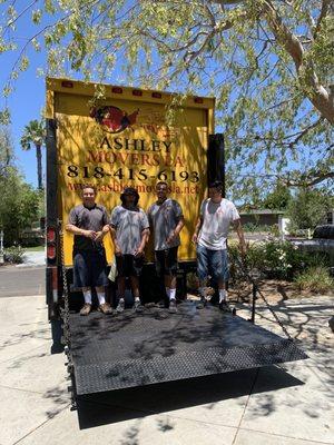 Four of the hardest working folks I've ever met. They don't mess around. Quick and professional and all done with a smile!