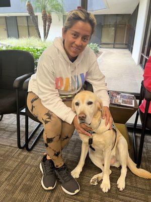 Hurley the Therapy Dog