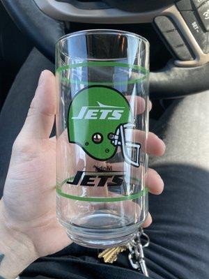 Jets Vintage Collectible Glass