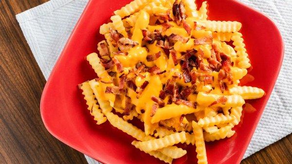 Bacon Cheese Fries (only steak fries available)