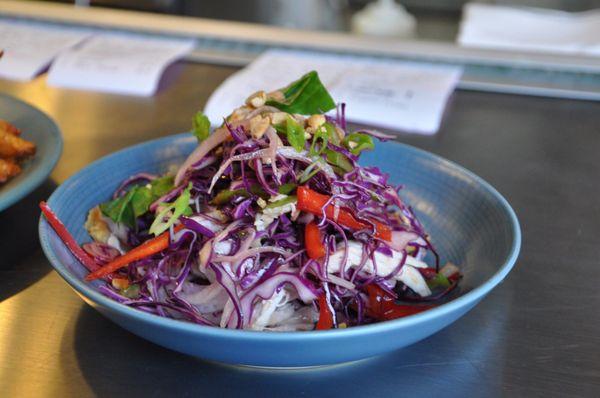 Soy Chili Ginger Chicken Salad